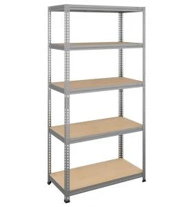 Стеллаж металлический Практик SBL 180KD/90x45/5 оцинкованный Стеллаж металлический Практик SBL 180KD/90x45/5 оцинкованный